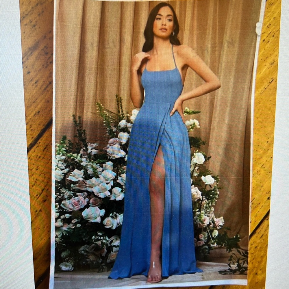 Floor Length Wedding Guest Dress Size 8